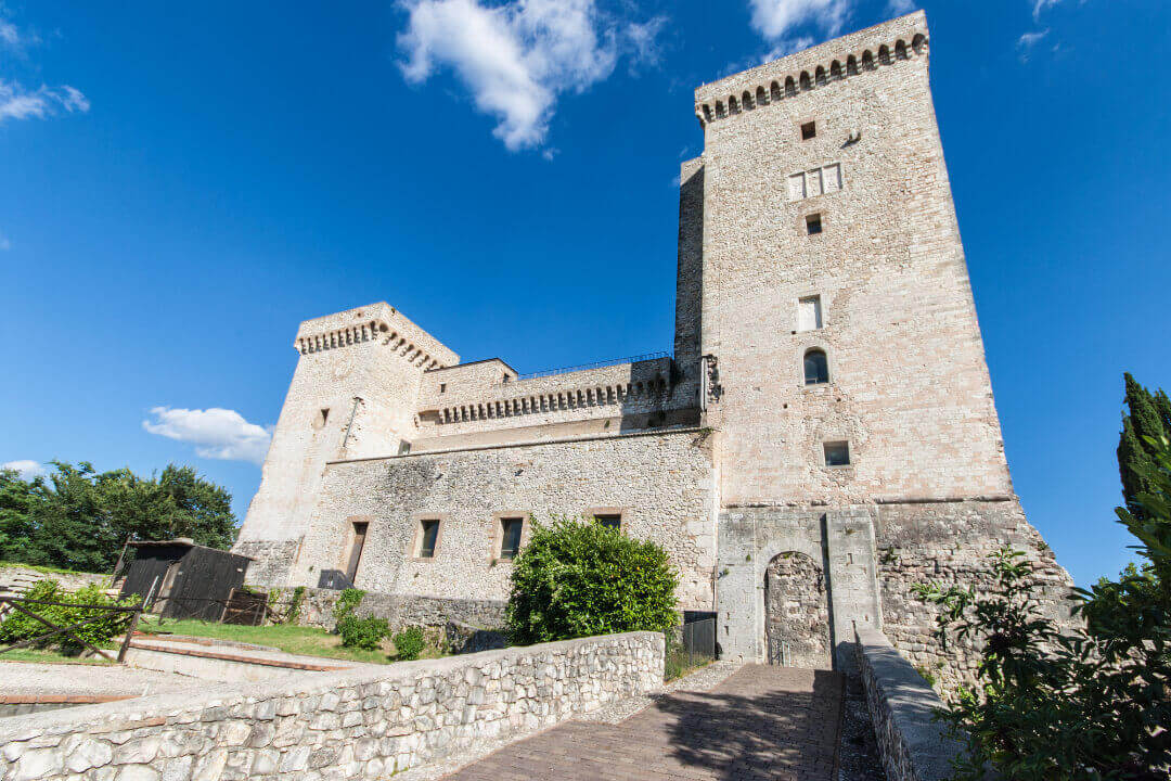 Narni Castello di Albornoz esterno